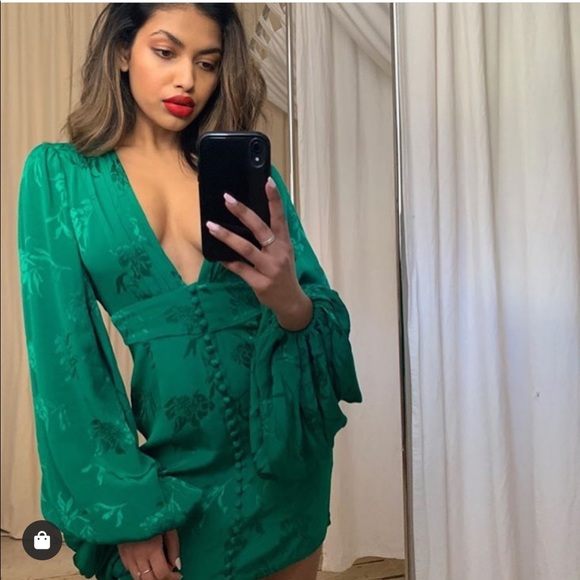 Emerald Mini Dress - Picture 3 of 10